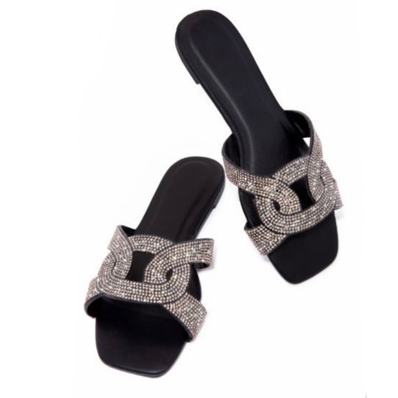 Poolside Sandal in black - Picture 6 of 8